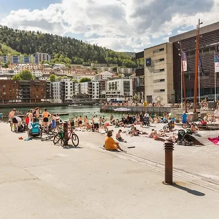 Trendy Apartment In Downtown Bergen *